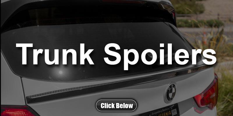 BMW G01 X3 Carbon Fiber Trunk Spoilers
