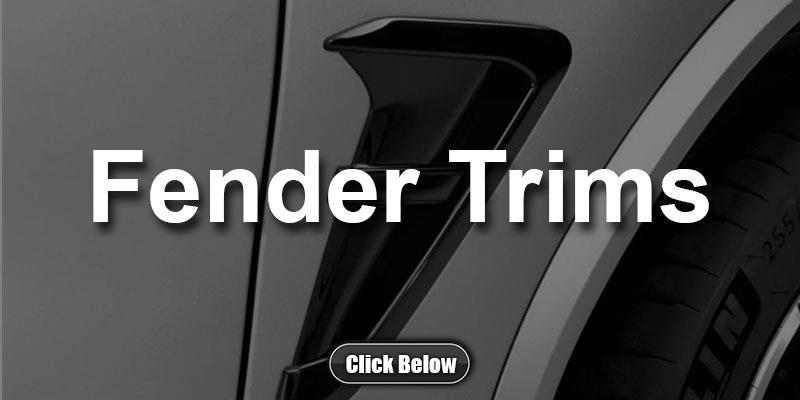 BMW G02 X4 Carbon Fiber Fender Trims