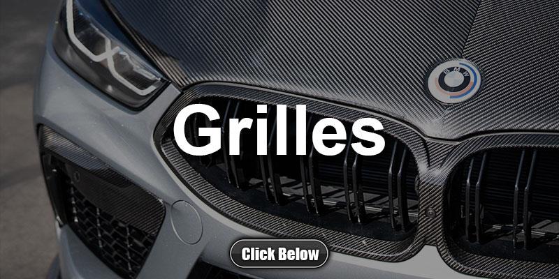 BMW G14 G15 G16 8 Series Carbon Fiber grilles