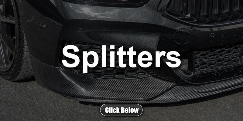 BMW G14 G15 G16 8 Series Carbon Fiber splitters