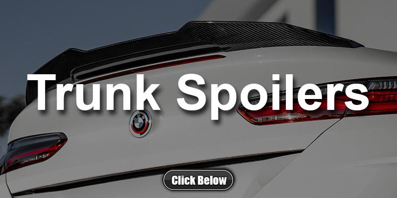 BMW G14 G15 G16 8 Series Carbon Fiber trunk spoilers