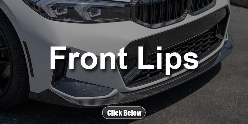 BMW G20 3 Series Carbon Fiber Front Lip Spoilers