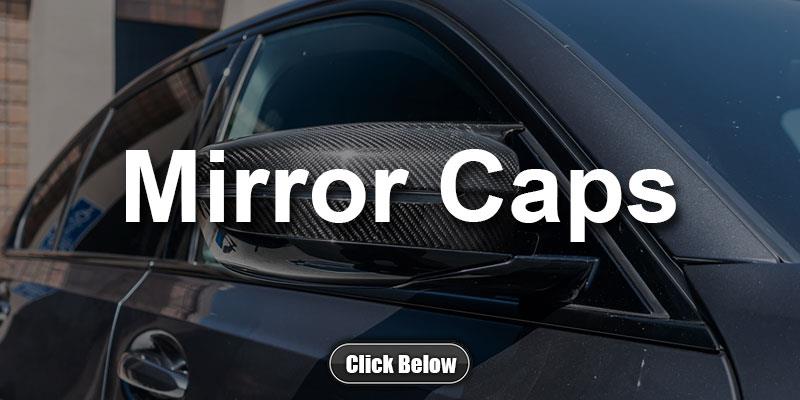 BMW G20 3 Series Carbon Fiber Mirror Caps