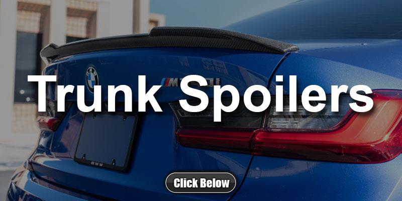 BMW G20 3 Series Carbon Fiber Trunk Spoilers