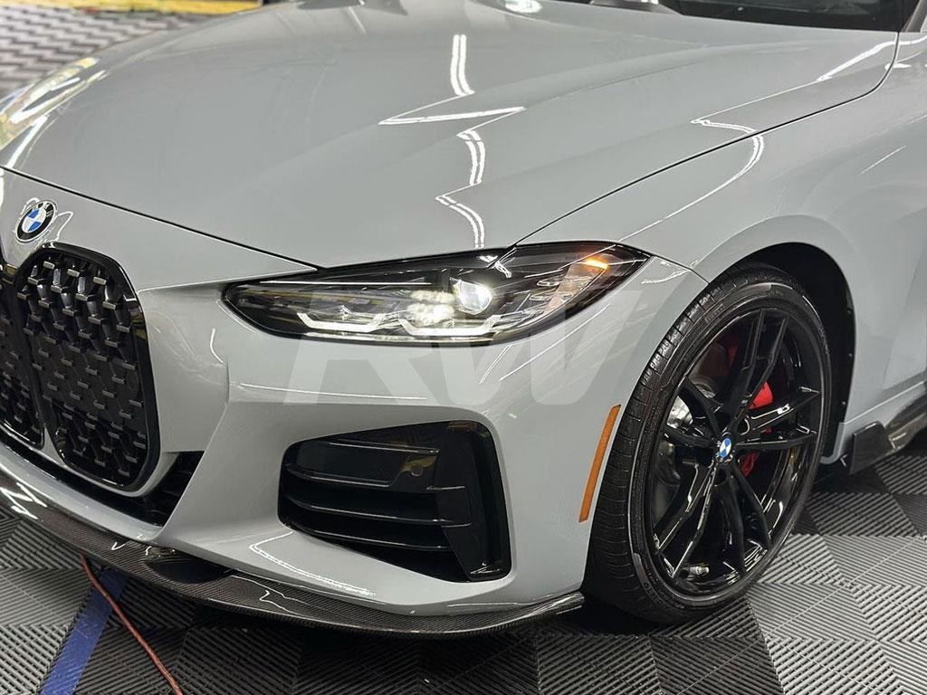 G22 M440i with 3d style lip on grey bmw 4 series