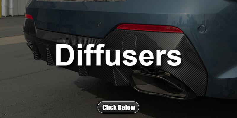 BMW G26 4 Series and i4 Carbon Fiber Diffusers