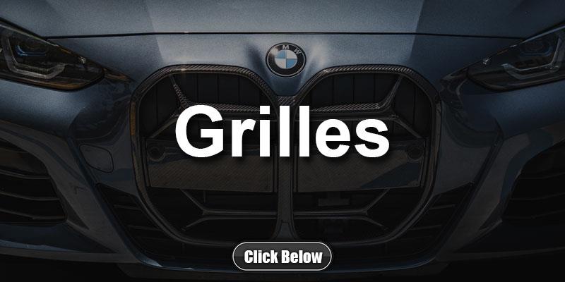 BMW G26 4 Series and i4 Carbon Fiber grilles