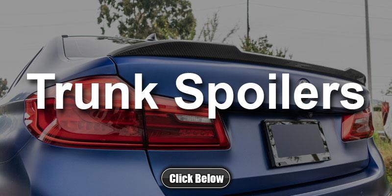 BMW G30 5 Series Carbon Fiber Trunk Spoilers