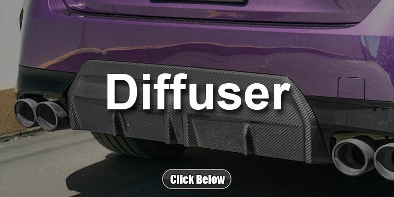 BMW G42 2 Series Carbon Fiber Diffusers