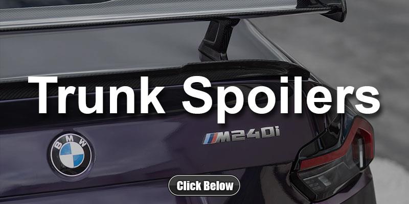 BMW G42 2 Series Carbon Fiber Trunk Spoilers