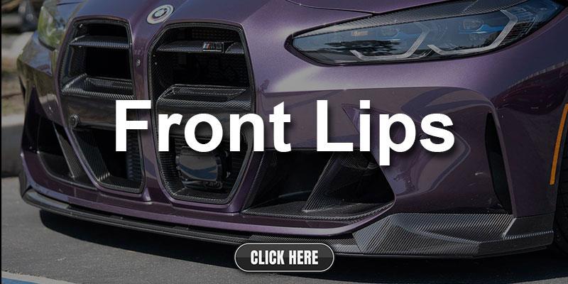 BMW G80 M3 Carbon Fiber Front Lip Spoilers