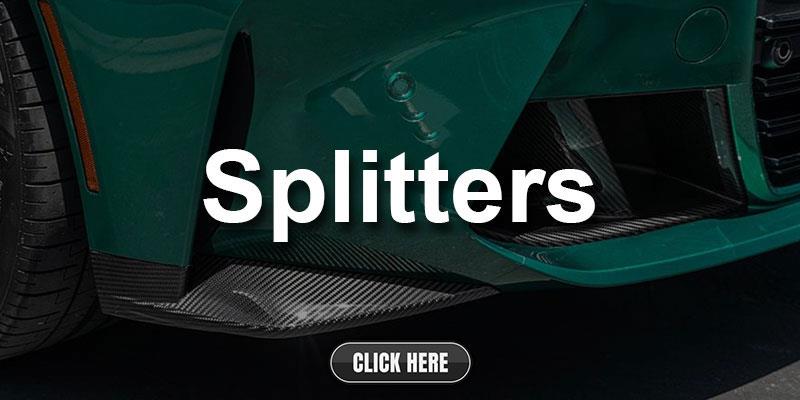 BMW G80 M3 Carbon Fiber Splitters