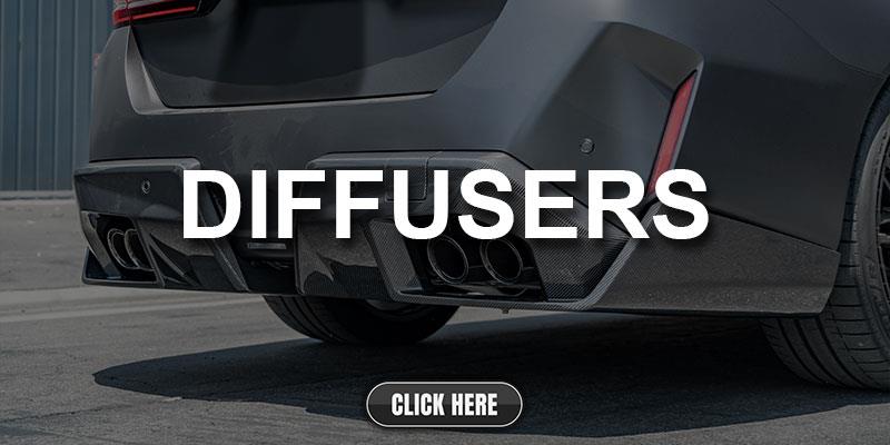 BMW G90 M5 Carbon Fiber Diffusers