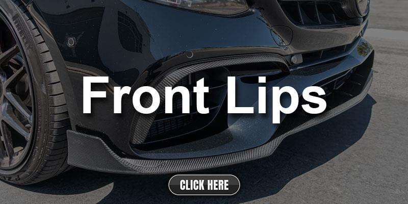 Mercedes W213 E63 Carbon Fiber Front Lip Spoilers