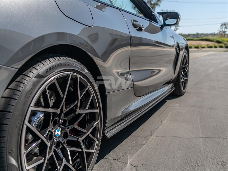 BMW F92 M8 Coupe with RW Carbon Fiber Side Skirt Extensions