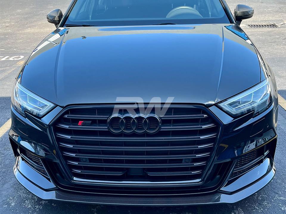 Audi 8v A3 S-Line/S3 Facelift Carbon Fiber GTX Front Lip
