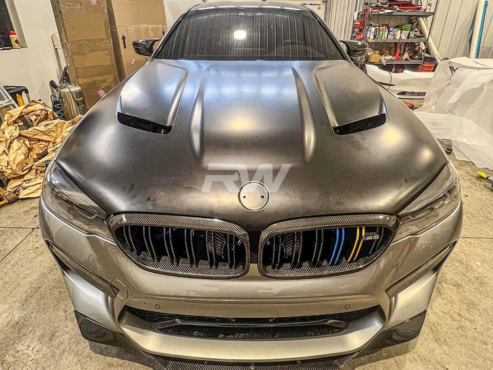 BMW G30 and F90 M5 CS Style Aluminum Hood from RW