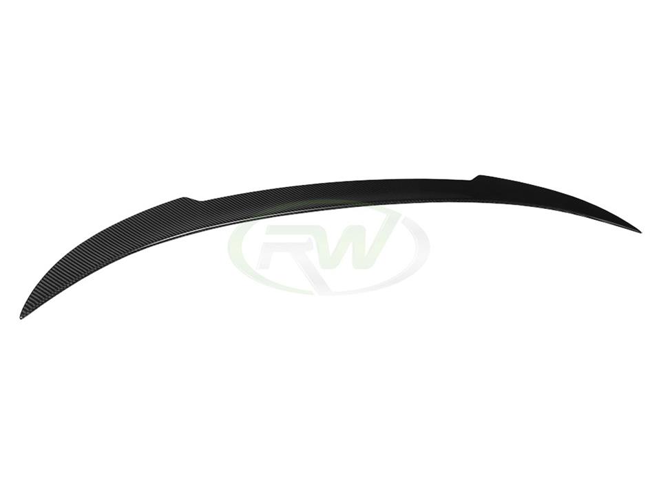 carbon fiber DTM trunk spoiler for G15 and F91 M8 840i and M850i