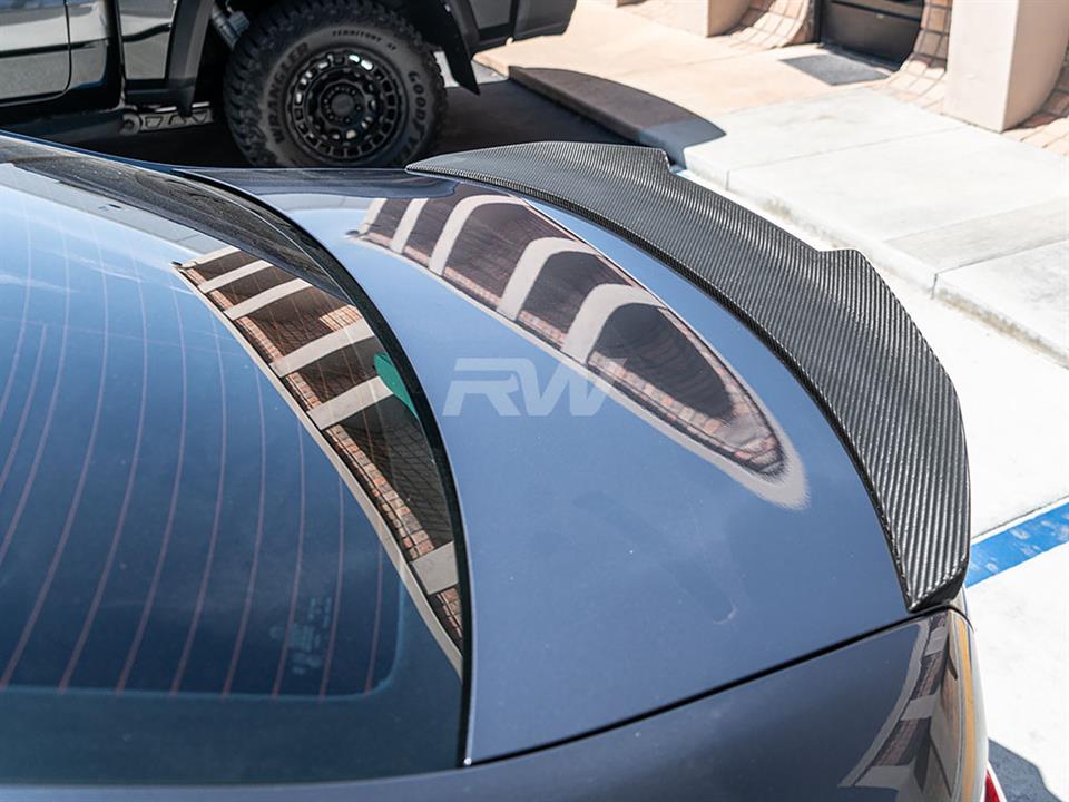 BMW G20 and G80 M3 receives a GTX Carbon Fiber Trunk Spoiler