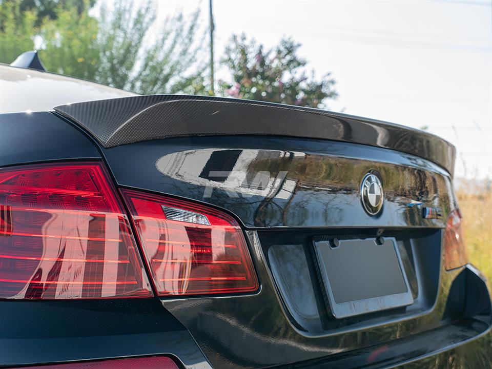 BMW F10 DTM Carbon Fiber Trunk Spoiler
