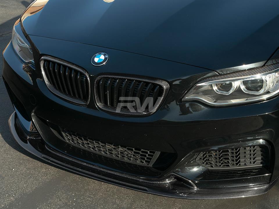 BMW F22 F23 Exotics Style Carbon Fiber Front Lip 228i 230i M235i M240i