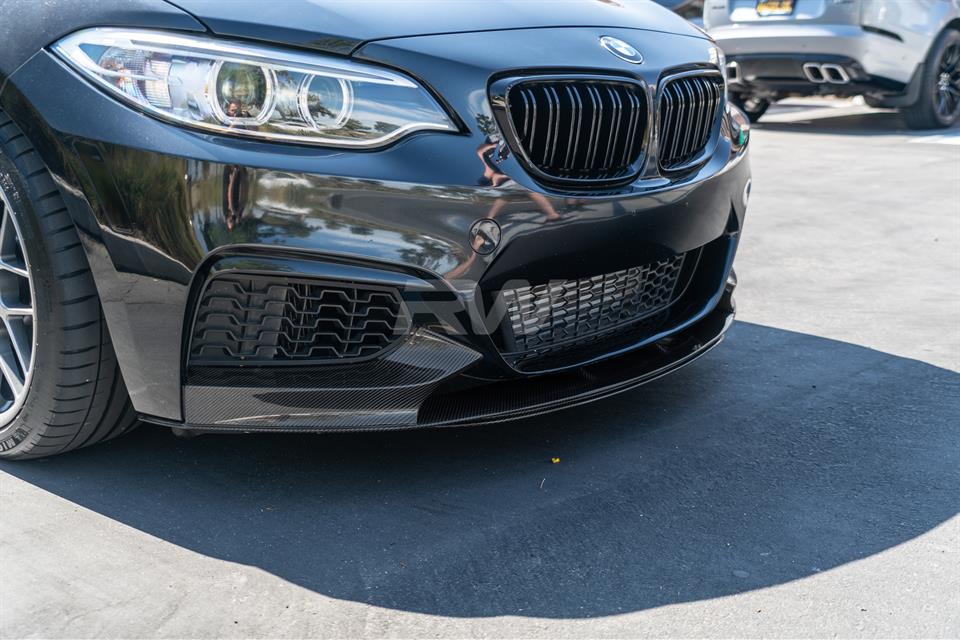 BMW F22 M240i gets a RW Performance Style Carbon Fiber Front Lip
