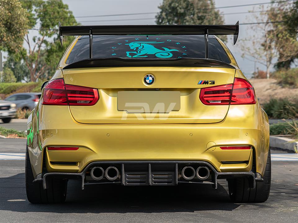 BMW M2/M3/M4 GTS Style Carbon Fiber Wing