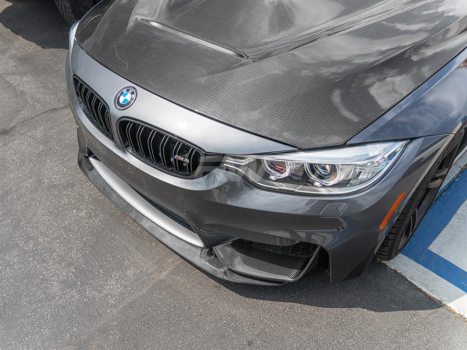 BMW F80 M3 F82 F83 M4 GTS Style Carbon Fiber Front Lip Spoiler