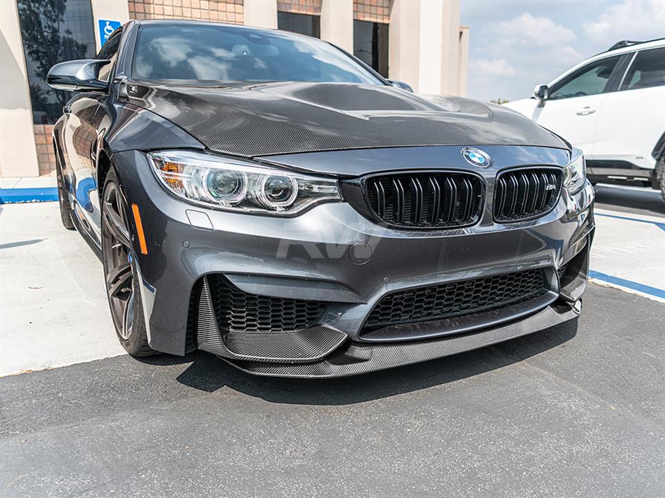 BMW F80 M3 F82 F83 M4 Carbon Fiber Performance Style Splitters
