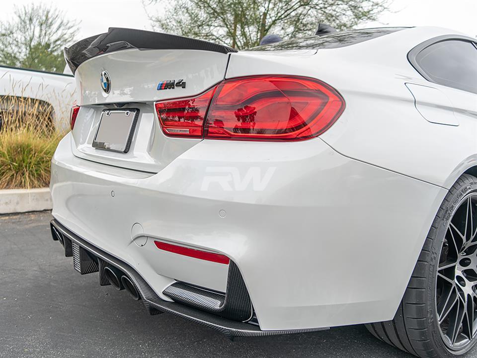 BMW F82 gets one of our M4 Style Carbon Fiber Trunk Spoiler