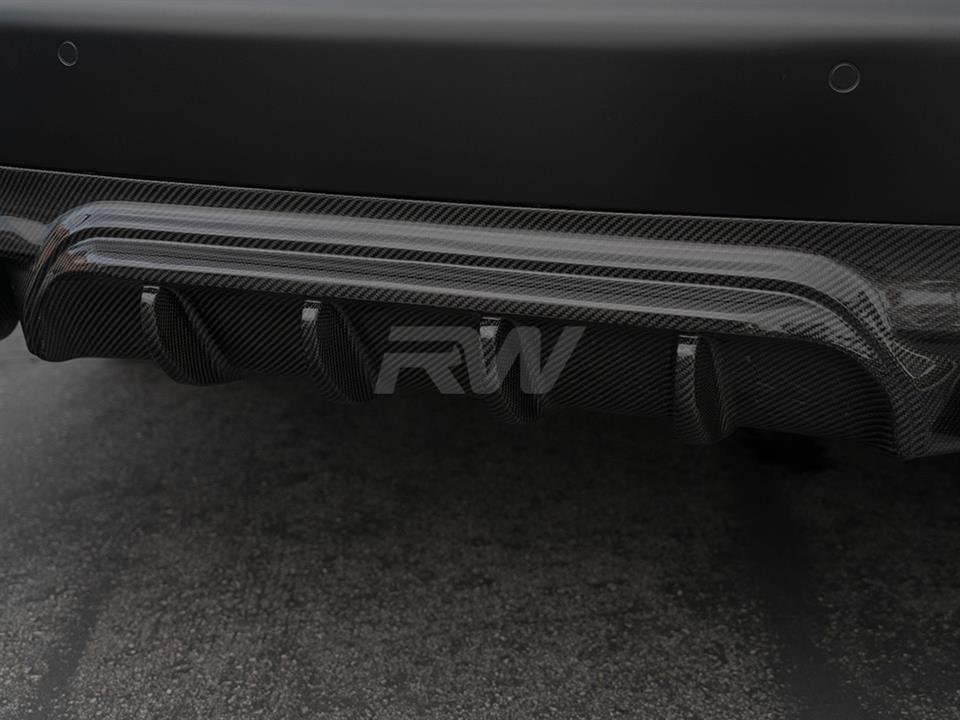 BMW F90 M5 DTM Carbon Fiber Rear Diffuser