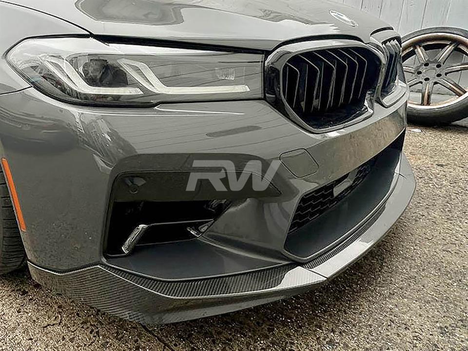 BMW M Performance F90 M5 LCI Carbon Fiber Front Lower Lip & Splitter S –  AUTOcouture Motoring