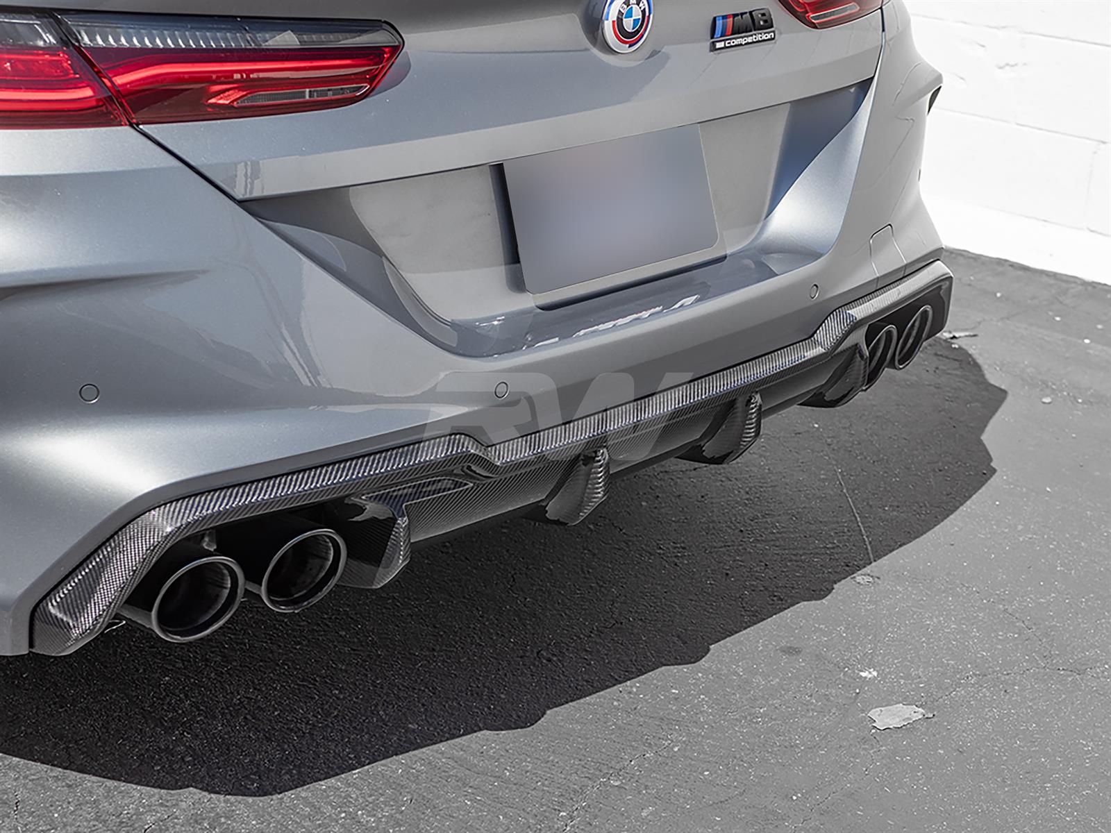 BMW M8 DTM Carbon Fiber DTM Diffuser