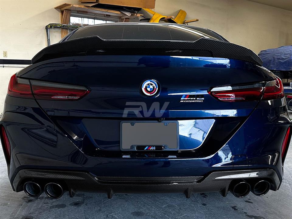 BMW F92 M8 receives a new GTX Carbon Fiber Trunk Spoiler