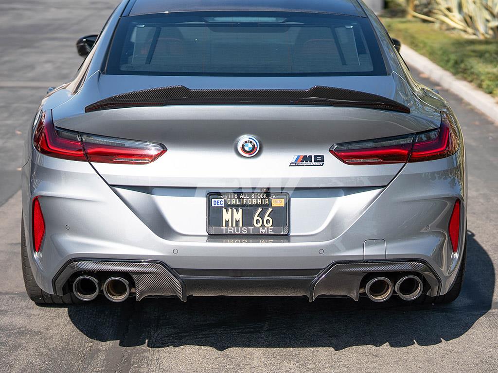 BMW F92 M8 receives a new GTX Carbon Fiber Trunk Spoiler