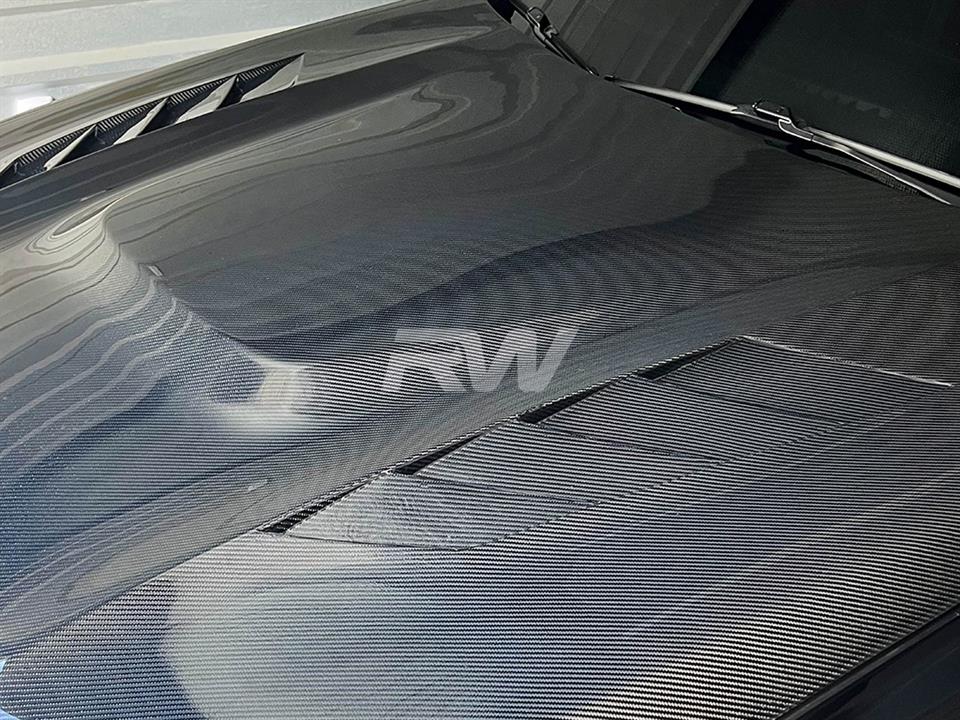 Carbon fiber hood for the BMW F95 X5M and G05 X5