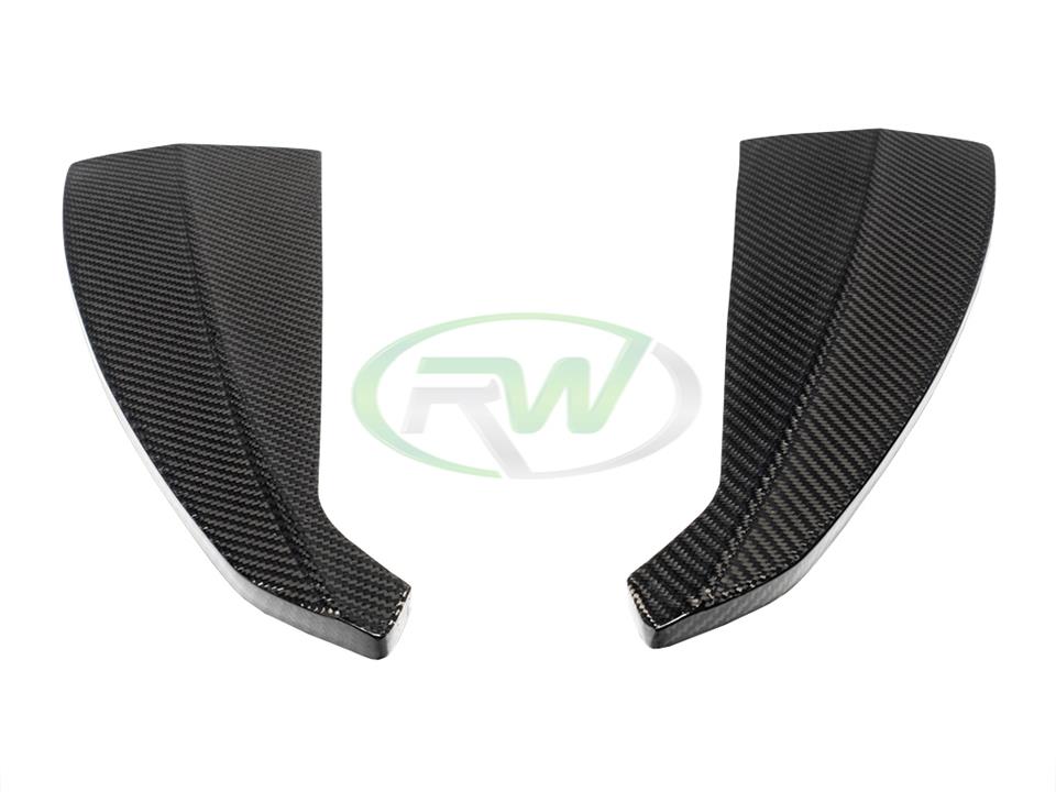 BMW F95 X5M F96 X6M Carbon Fiber Rear Splitters