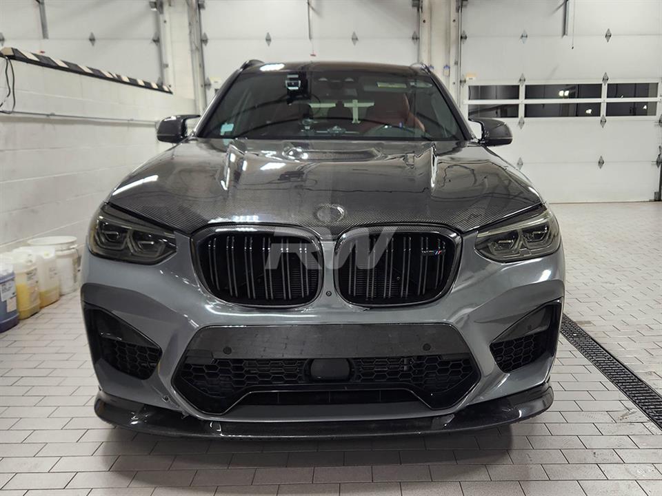 carbon fiber hood for the BMW F97 F98 X3 and X3M