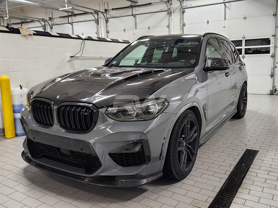 carbon fiber hood for the BMW F97 F98 X3 and X3M