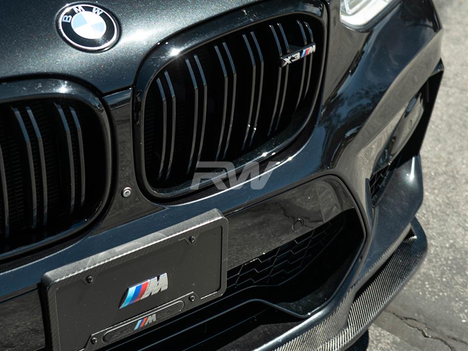 BMW F97 X3M and F98 X4M RWS Carbon Fiber Front Lip
