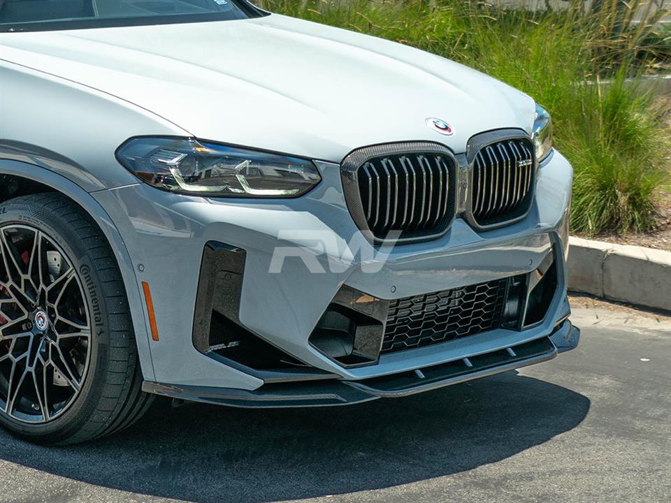 BMW F97 X3M / F98 X4M LCI DTM Style Carbon Fiber Front Lip