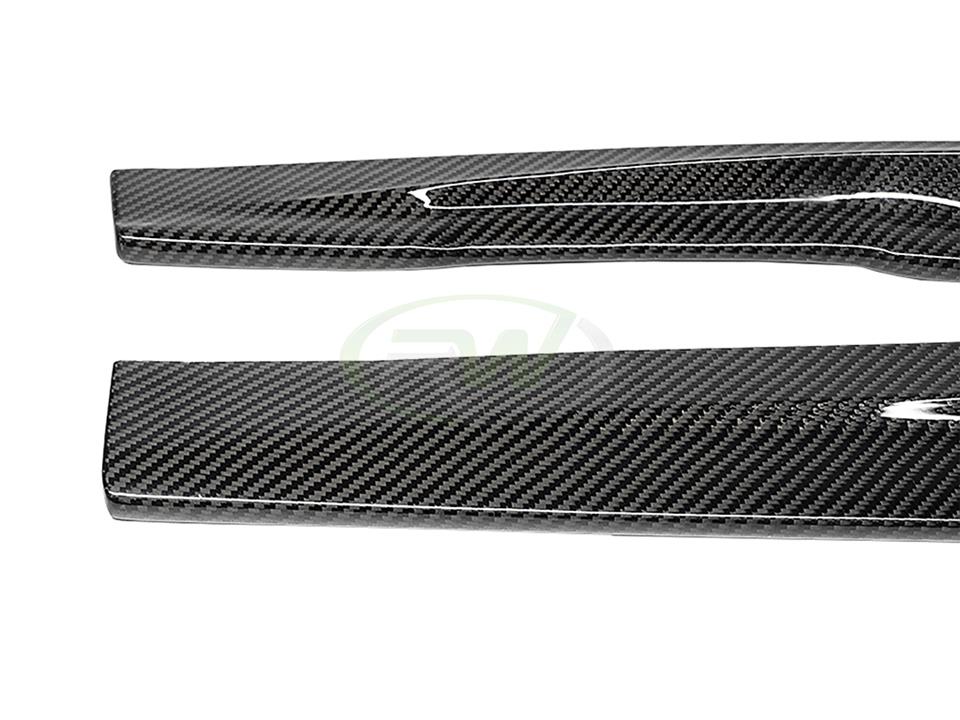 BMW G05 X5 and F95 X5M RWS CF Side Skirt Extensions