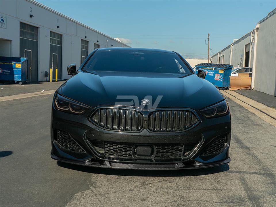 BMW G14 G15 G16 M850i receives a 3D Style CF Front Lip