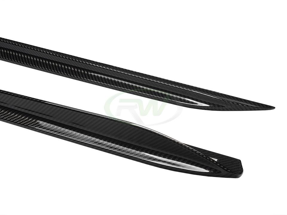 bmw g20performance style side skirt extensions
