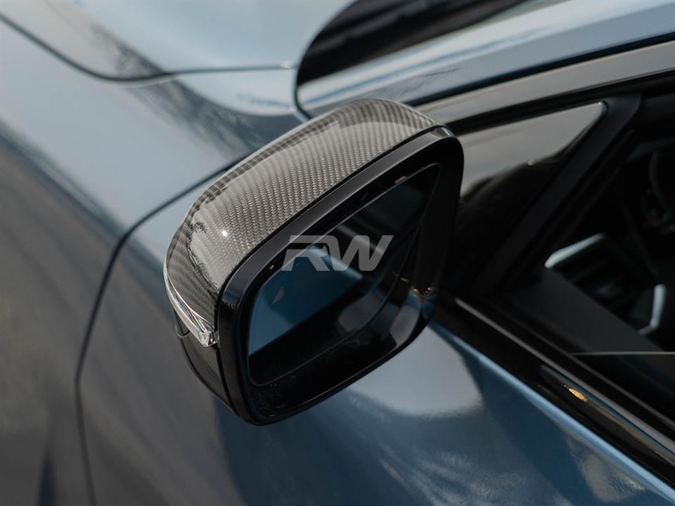 BMW G20 M340i RW Carbon Fiber Mirror Caps