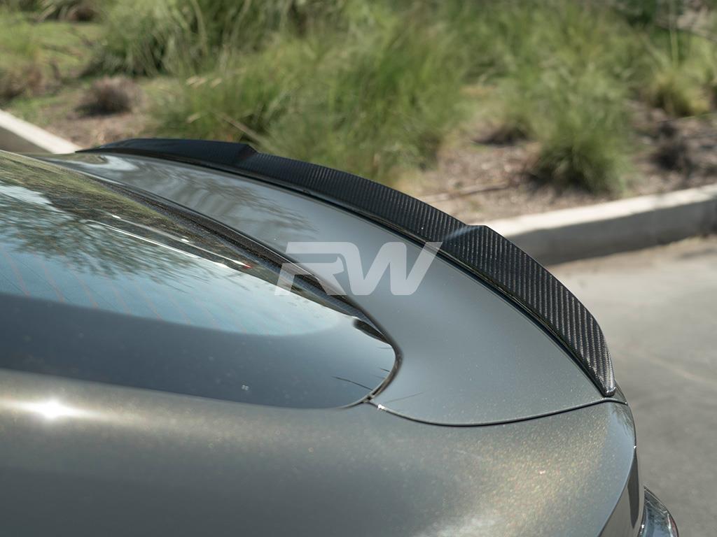 BMW G26 4-Series and i4 Full Carbon Fiber DTM Trunk Spoiler