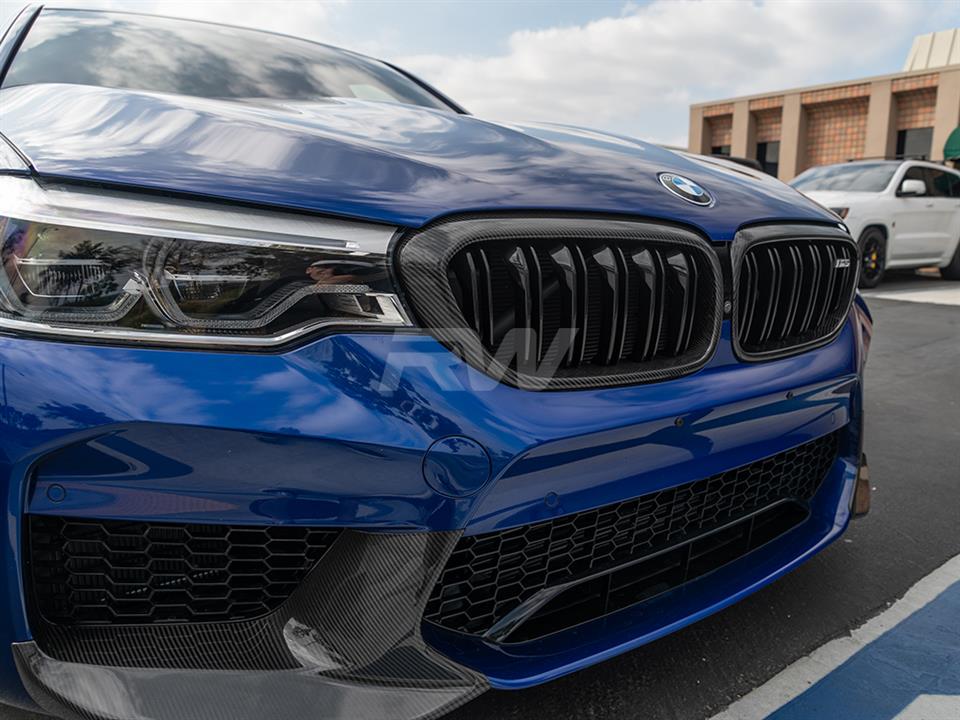 bmw f90 cf grilles from rw carbon