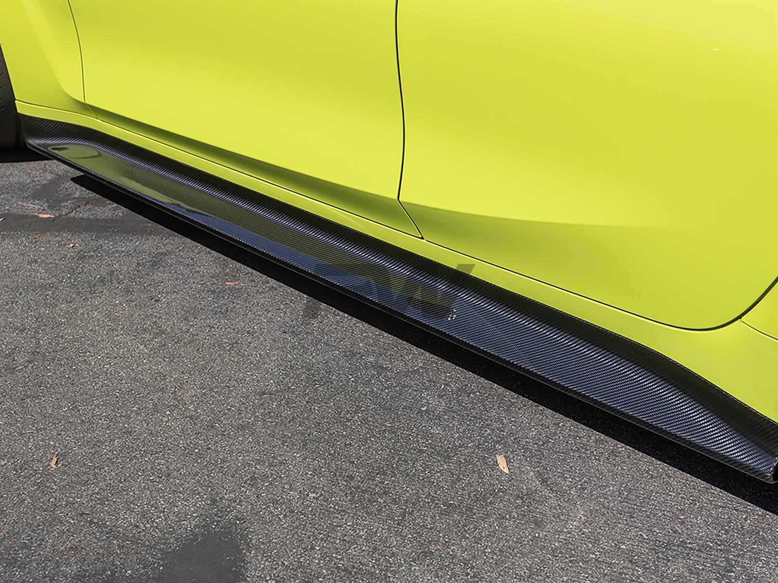 carbon fiber side skirts 3d style for the G80