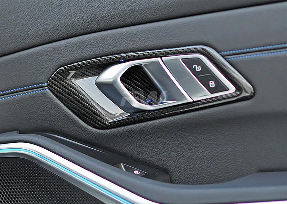 BMW G80 M3 Carbon Fiber Door Handle Trims