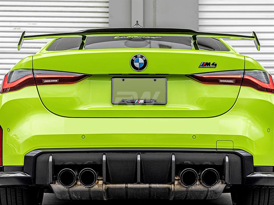BMW G80 M3 and G82 M4 RW Carbon Fiber Rear Wing